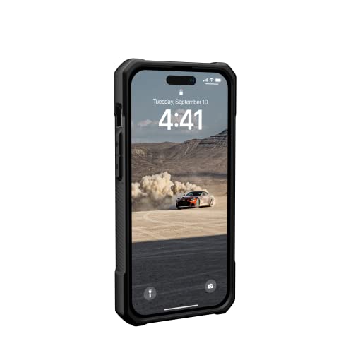 URBAN ARMOR GEAR UAG Designed for iPhone 14 Pro Case Carbon Fiber 6.1" Monarch Rugged Premium Protective Cover Lightweight Slim Shockproof Dropproof Compatible with Wireless Charging by URBAN ARMOR GEAR - Image 4
