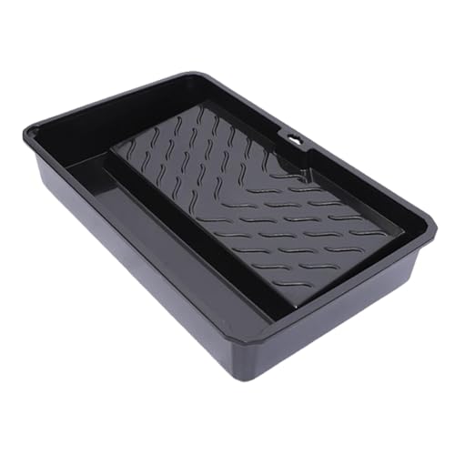 Sharplace Paint Tray Paint Pan Sturdy Thickened Tools,Washable,Deep Capacity,Home Painting Supplies,Container Roller Tray Heavy Duty, L