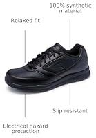 Skechers Men's Nampa Food Service Shoe, Black, 10 Wide — image 7