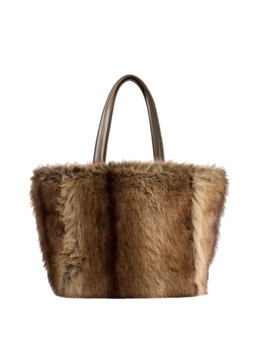 GAP Women's Faux Fur Tote Bag