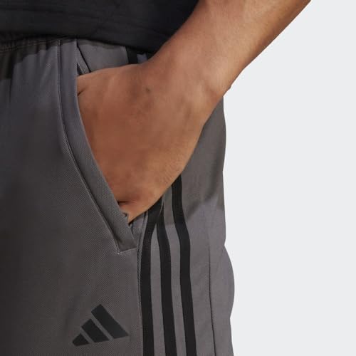 Image of adidas Tr-ES PIQ 3Sho Men Blue Training Shorts Size -