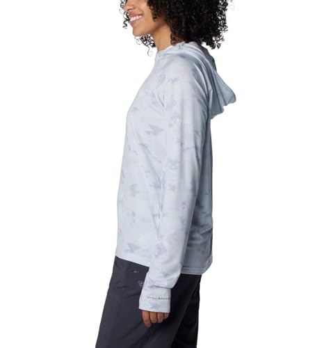 Columbia Women's PFG Uncharted Hoodie, Cirrus Grey Uncharted Waters, XX-Large - image 4