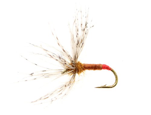 riverpeak フライ 逆さフライ 毛鉤 テンカラ用 和式タイプ #12 4本セット 橙