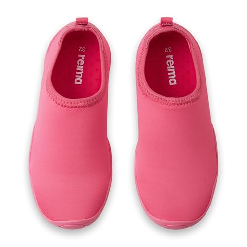 Reima Lean Wasserschuhe für Kinder - Leichte, atmungsaktive, Flexible, rutschfeste Aquaschuhe für Kinder - UV50-Schutz, maschinenwaschbar, umweltfreundliches Design - Soft Coral, 30