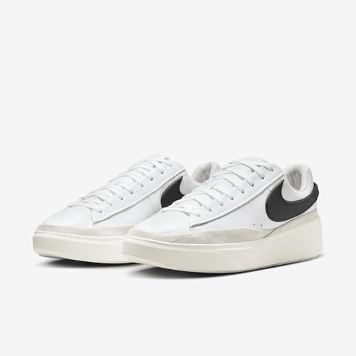 Nike Blazer Phantom Low Men's Shoes (HF3119-101, Summit White/White/Sail/Black) Size 9.5