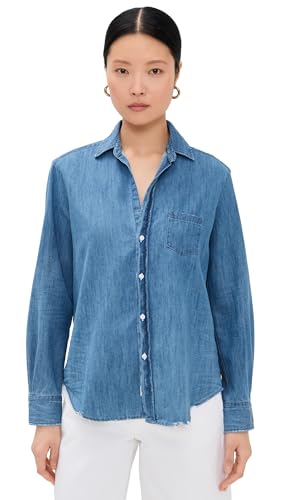 Frank & Eileen Women's Eileen Denim Relaxed Button Down Shirt