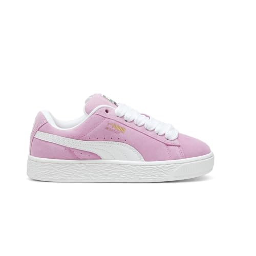 PUMA Kids Boys Suede XL Lace Up Sneakers Shoes Casual - Pink - Size 4 M