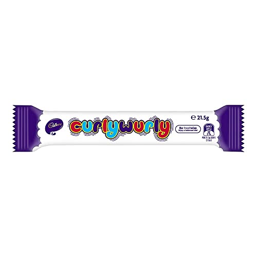 Cadbury Curly Wurly British Chocolate Bar 21.5g x 10 Bar image 2