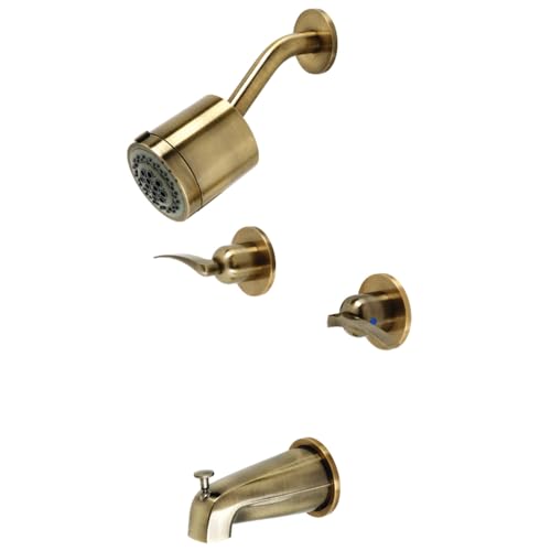 Robinet douche Kingston Brass KBX8143EFL mélangeur bicommade rétro - 2