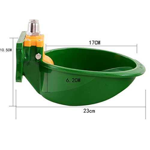 Leishent Automatic Goat Water For Livestock, Farm Sheep Water Bowls With Copper Valve, Drinking Bowl Water Dispenser For Pigs Horse Cattle Goat Sheep Dog #TOP5
