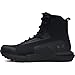 Under Armour UA Charged Valsetz Zip Zapatos tácticos para hombre, cómodas botas de montaña con cremallera lateral, color negro/negro/gris azabache