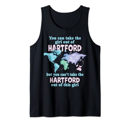 Mujeres de Hartford - Chica de Hartford Connecticut Camiseta sin Mangas