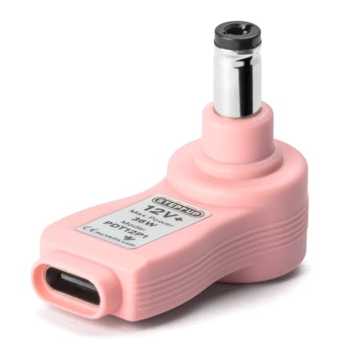 Adaptador myVolts Step-Up USB-C a 12 V CC compatible con masajeador percusivo Naipo miniatura 2