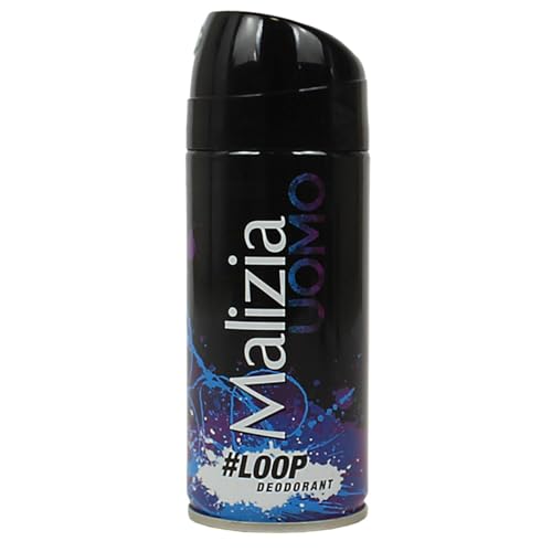 Malizia Uomo Profumo d’Intesa Deodorante Spray 150 ml – Eau de Toilette Maschile, Fragranza Intensa e Duratura, Freschezza per Tutto il Giorno (Loop 1 Unità)