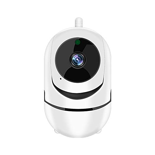 Cámara Domo HD Vigilancia 1080P WiFi 360 Visión Nocturna Detección de Movimiento Alarma por Email HD WiFi Cámara de Seguridad Compatible con iOS, Android
