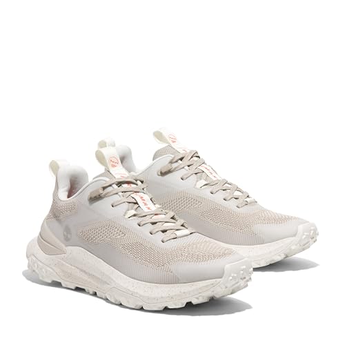 Timberland Men's Motion Access Low Lace Up Sneaker, Light Taupe Knit W White, 7 Medium