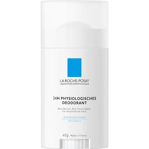LA ROCHE-POSAY 24h Physiologisches Deodorant Stick, 40 g Pluma