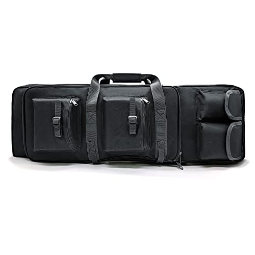 Taktzeit Tactical Rifle Case Outdoor Soft Rifle Double Bag For Hunting Fishing Gun Case With Adjustable Shoulder Strap #TOP17