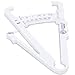 Lightstuff Body Fat Caliper - Skinfold Caliper - Check Your Fat Percentage at Home Without Anyone's Help - Body Fat Charts and Instructions Included