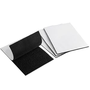 Melsan selbstklebendes Klettband, 4 Sets