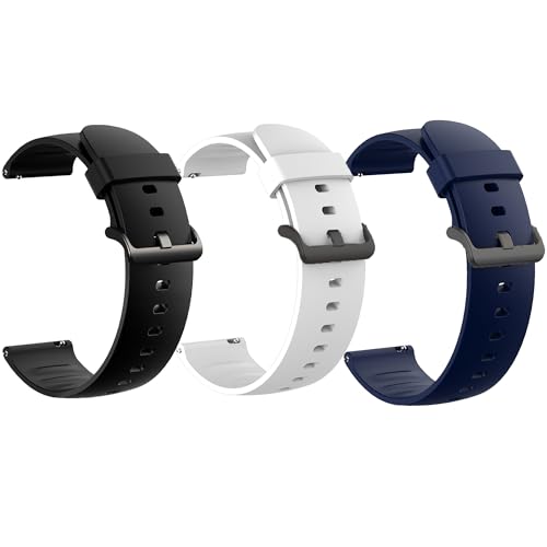 Bracelet montre 22mm en silicone étanche et anti-transpiration GTX12