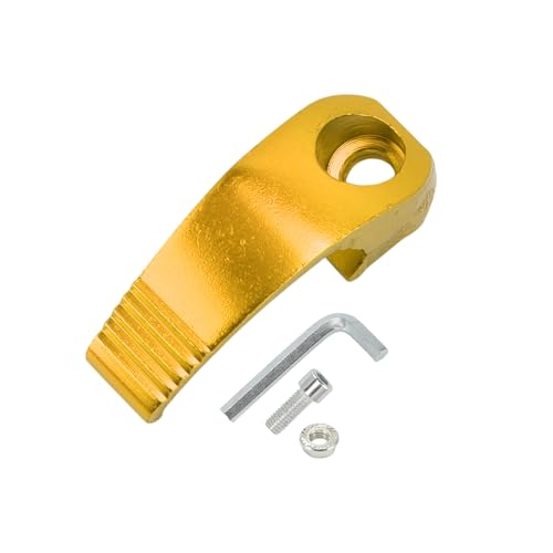 INFINAUTO Gancho Colgante Para Motocicleta Rectángulo Porta Casco Porta Equipaje Colgante Para Scooters Bicicletas Aleación De Aluminio Llave Hexagonal Amarilla Tornillo Tuerca