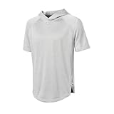 EvoShield Men's Lightweight Short Sleeve Hoodie 2.0 Grey