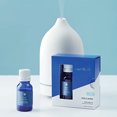 Capri Blue Oil Diffuser Refill - Use With Reed Diffuser Or Electric Diffuser - Aromatherapy Diffuser Oil - 0.5 Fl Oz - Volcano #TOP6