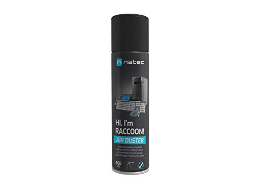 NATEC Raccon Air Compressed 600ml 4 Pack Canned Air Duster NSC-1763