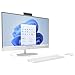 HP All-in-One Desktop-PC | 27" FHD Display | AMD Ryzen 5 7520U | 16 GB DDR5 RAM | 512 GB SSD | AMD Radeon-Grafikeinheit | Windows 11 Home | Weiß