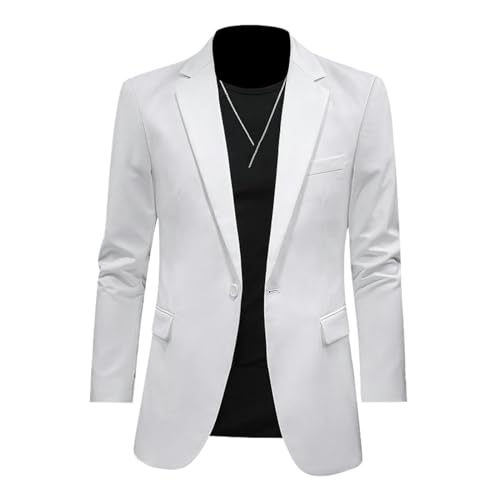 Blazer tendance slim fit blanc idéal pour vos sorties en ville et vos journées Urban Blazer