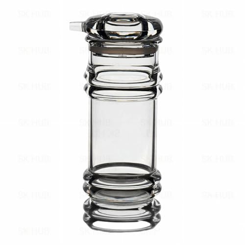Image of Shatterproof Acrylic Oil Dispenser - Durable, Airtight, and Ergonomic Clear Design Container for Fresh, Mess-Free Oil Dispensing Bottle - Kitchen Accessories - Ideal for All Types of Oils (250ml)