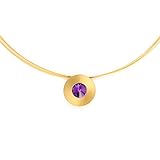 Der violet Swarovski Stein funkelt hell dank des Brilliantschliff. Sie lassen sich durch aufschrauben einfach austauschen. Es werden insgesamt fünf Wechselsteine geliefert, so pass es farblichen zu jedem Look.