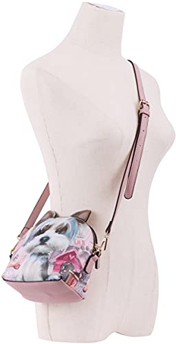B BRENTANO Vegan Cute Animal 3-D Ear Crossbody Handbag4