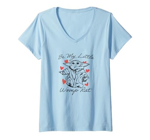T-shirt Star Wars Enfant de la Saint-Valentin pour femme fans de Grogu