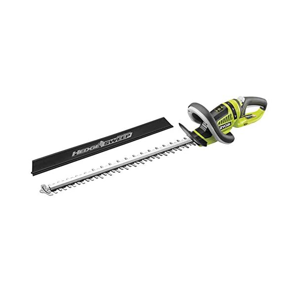 RYOBI 18 V ONE+ Akku-Heckenschere RHT1851R20F (Messerlänge 50 cm, Schnittstärke 22 mm, diamantgeschliffene Klingen…