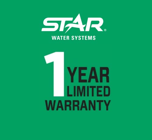 Star Sj10 1 Hp Cast Iron Convertible Jet Pump For Deep Or Shallow Wells, Includes Injector Kit, 14 Gpm, 115V/230V Dual Voltage #TOP5