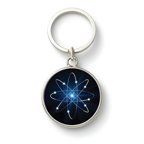 Image of MG | Protective Evil Eye /Spiritual Symbols /Om /Motivational Keychains | Double-Sided Metal Key Ring | Good Luck and devine Charm for Car, Bike, Home & Office