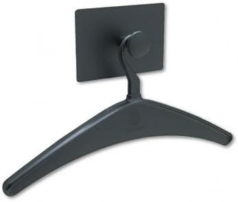 Quartet 2015M - Gancho magnético para abrigos con colgador resistente, gancho de metal, color negro ACCO Brands
