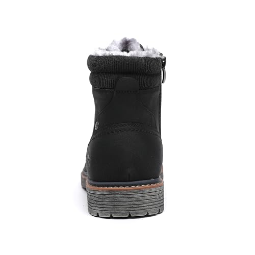 Image of DECARSDZ Men's Fashion Lace-up Casual Chukka Boots for Men Zipper Boot