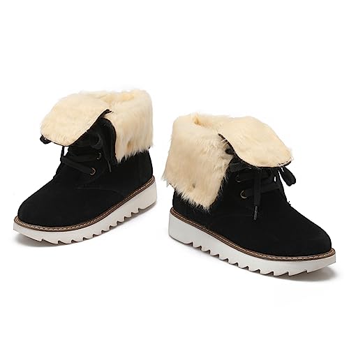Bottes de neige chaudes et bottines de combat imperméables