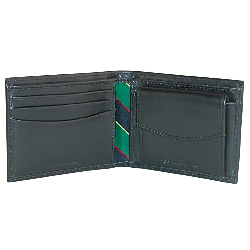 Tommy Hilfiger Leather Men's Wallet RFID Billfold With Coin Pocket2