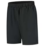 DUNLOP Unisex Game 6 Inch Tennis-Shorts, Schwarz, M