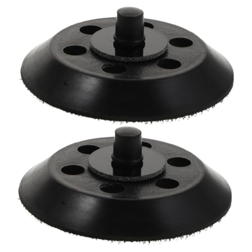 HAPINARY 2pcs Sanding Disc Backing Plate for Car Polishers Fit Polishing Pad for Drill Lightweight and Portable Buffing Tray High Efficiency for Automotive Beauty