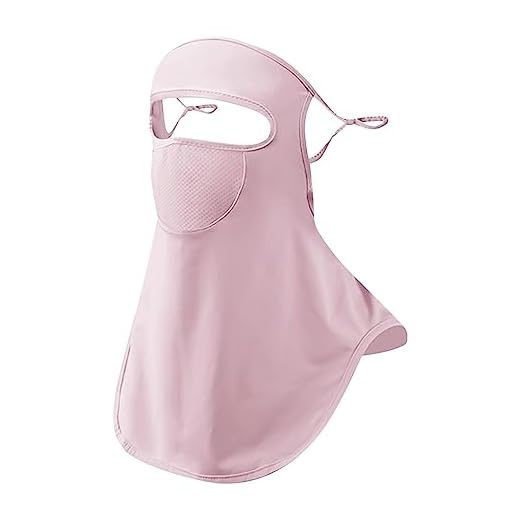 Cobertura facial com proteção UV - UPF 50 Fishing UV Protection Masque Ice Silk | rosto com proteção UV, polainas pescoço e cabeça - Máscara facial respirável e refrescante Buniq