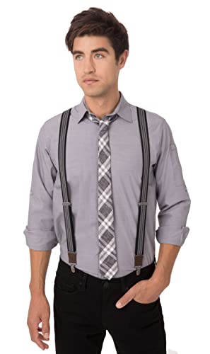 Chef Works Pant Suspenders, Black Gray, One Size #TOP23