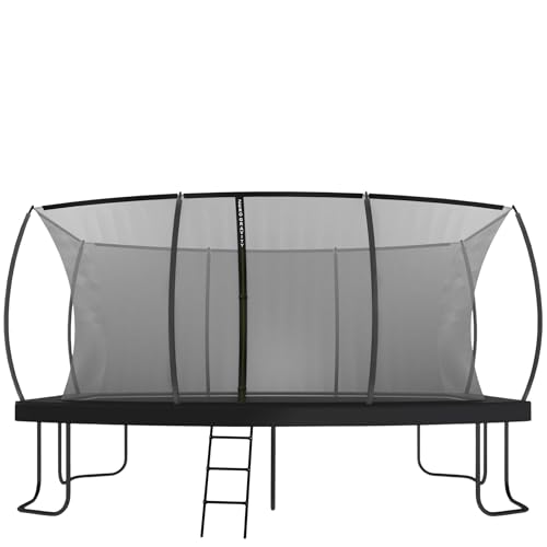 Zero Gravity Trampolin Outdoor oval, TÜV GS geprüft, Komplettset inkl....
