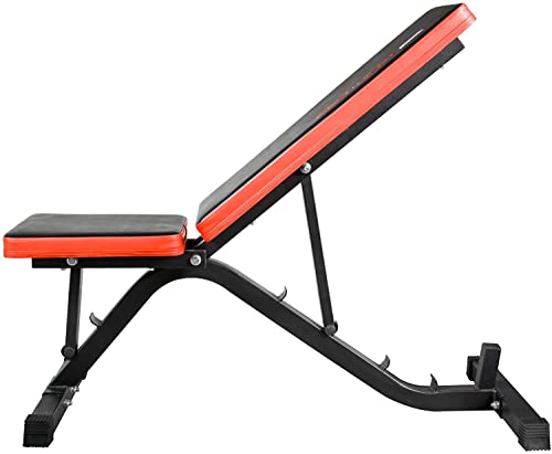 TrainHard® Halterbank, variabele schuine bank, negatief/plat, getest en gecertificeerd volgens DIN EN 957 - Image 7