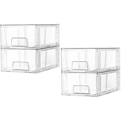 Vtopmart Stackable Storage Drawers Set Cover