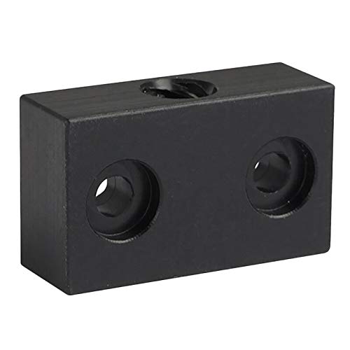 Lysee 3D Printer Parts & Accessories - 3D Printer Nut T for Type Anti-Backlash Nut Block T8 Screw 8mm Screw Lead - (Color: Black)